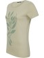 T&#8209;shirt Tendrils Salie Groen detail
