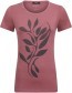T‑shirt Tendrils Hibiscus Rose