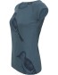 T&#8209;shirt Woodpecker Denim Blue detail