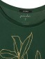 T&#8209;shirt Kelly Flower Bottle Green detail
