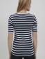 T-shirt ByPamila Stripe White Black