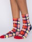 Sokken Organic Sensational Steps Picknic Red