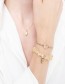 Armband Gemstone Card Citrine Gold