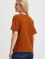 T-shirt Pzbrit V Caramel Cafe