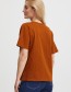 T-shirt Pzbrit V Caramel Cafe