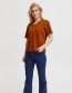 T-shirt Pzbrit V Caramel Cafe