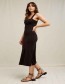 Jurk Priti Cross Black