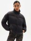 Jas Puffer Trash Emma Ecodown Black