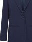 Blazer Travelstof Bindy Dark Sapphire detail
