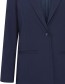 Blazer Travelstof Bindy Dark Sapphire detail