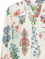 Blouse Pzdorte Antique White Printed detail