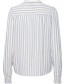 Blouse Indie Stripe Cloud Dancer Blue Wite detail