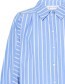 Blouse Pzmaiken Marina Blue Striped detail