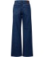 Jeans Pzvega Wide Leg Dark Blue Denim detail