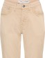 Pantalon Pzselina Straight Leg White Beige Pepper detail