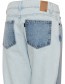 Jeans High Waist Pzgaby Bleached Blue Denim detail