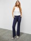 Pantalon Travelstof Bootcut Bindy Dark Sapphire