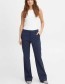 Pantalon Travelstof Bootcut Bindy Dark Sapphire