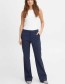 Pantalon Travelstof Bootcut Bindy Dark Sapphire
