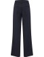 Pantalon Pzbindy Wide Leg Zwart Beauty detail