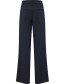 Pantalon Pzbindy Wide Leg Zwart Beauty detail