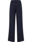 Pantalon Pzbindy Wide Leg Dark Sapphire detail