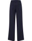 Pantalon Pzbindy Wide Leg Dark Sapphire detail