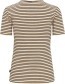 T&#8209;shirt Pzhavana Stripped Irish Cream detail