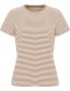 T&#8209;shirt Pzruby Irish Cream Striped