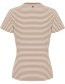 T&#8209;shirt Pzruby Irish Cream Striped detail