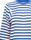 T&#8209;shirt Pzsage Dazzling Blue Stripe detail