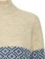 Trui Pzmimi Turtleneck Sodalite Blue Melange detail