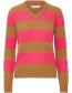 Trui Pzastrid V&#8209;Neck Fuchsia Purple