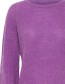 Trui Pziris Bright Purple Melange detail