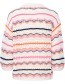 Trui Trinity Stripe Pink detail