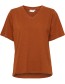 T&#8209;shirt Pzbrit V Caramel Cafe