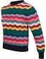 Trui Rainbow Waves detail