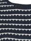 Trui Rosa Waves Blue detail