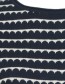Trui Rosa Waves Blue detail