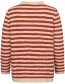 Trui Rosa Stripe Pointelle Brown detail
