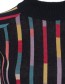 Trui Susan Streamers Navy detail