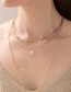 Ketting Rainbow Rose Quartz Gold 