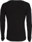 Longsleeve Bamboe Vintage Vleermuismouw Zwart detail