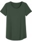 T&#8209;shirt Sara A Lijn Army Green