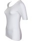 T&#8209;shirt Bamboe Orginal Ivory detail