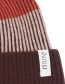 Beanie Vanda Recycled Cashmere Orange Canelle detail