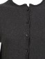Cardigan Short Leda Grey Antracite detail