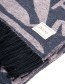 Plaid Gerecycled Katoen Pale Rose Blue detail