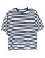 Shirt Sienna Gerecycled Stripe Blue White