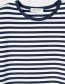 Shirt Sienna Gerecycled Stripe Blue White detail